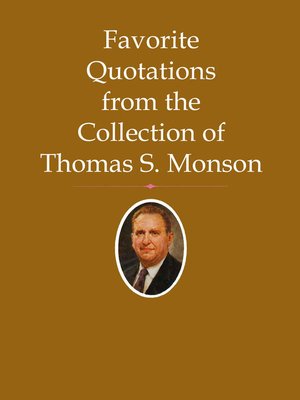 cover image of Favorite Quotations from the Collection of Thomas S. Monson